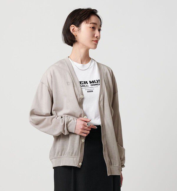 BEAUTY&YOUTH UNITED ARROWS「【WEB限定】シアー カーディガン」|カーディガン|