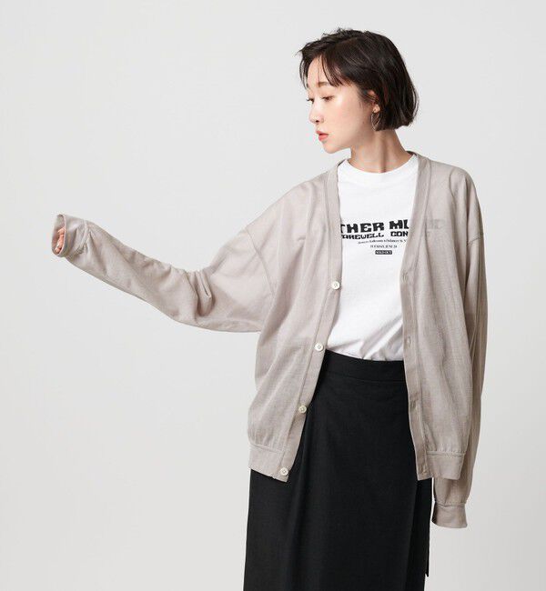BEAUTY&YOUTH UNITED ARROWS「【WEB限定】シアー カーディガン」|カーディガン|
