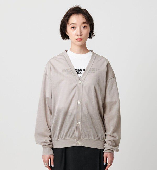 BEAUTY&YOUTH UNITED ARROWS「【WEB限定】シアー カーディガン」|カーディガン|