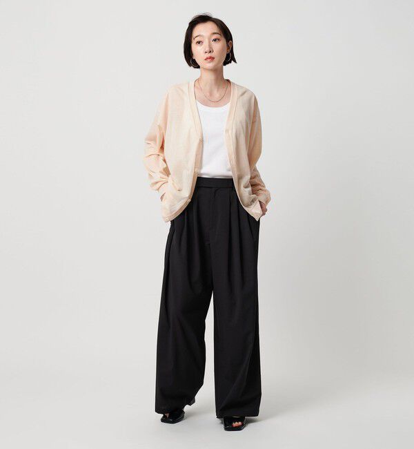 BEAUTY&YOUTH UNITED ARROWS「【WEB限定】シアー カーディガン」|カーディガン|