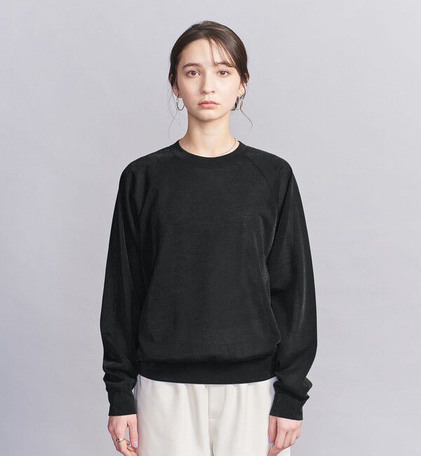 BEAUTY&YOUTH UNITED ARROWS「【WEB限定】シアー ラグラン スウェット」|Tシャツ・カットソー|