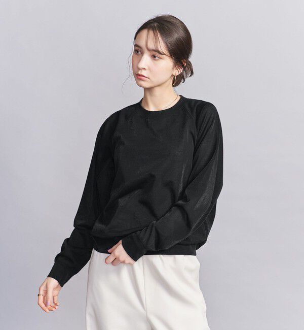 BEAUTY&YOUTH UNITED ARROWS「【WEB限定】シアー ラグラン スウェット」|Tシャツ・カットソー|