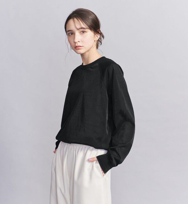 BEAUTY&YOUTH UNITED ARROWS「【WEB限定】シアー ラグラン スウェット」|Tシャツ・カットソー|