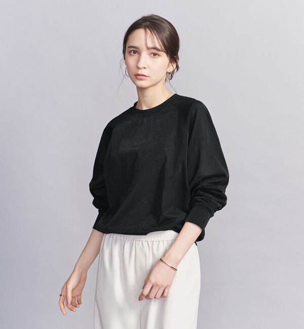 BEAUTY&YOUTH UNITED ARROWS「【WEB限定】シアー ラグラン スウェット」|Tシャツ・カットソー|