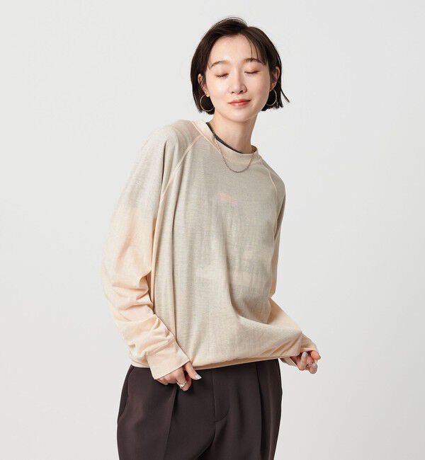BEAUTY&YOUTH UNITED ARROWS「【WEB限定】シアー ラグラン スウェット」|Tシャツ・カットソー|NATURAL
