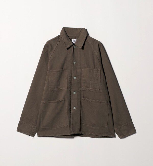 California General Store「＜CGS.＞オーガニック コットン デニム カバーオール ジャケット」|ミリタリー・モッズコート|