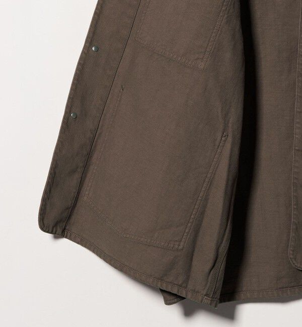 California General Store「＜CGS.＞オーガニック コットン デニム カバーオール ジャケット」|ミリタリー・モッズコート|
