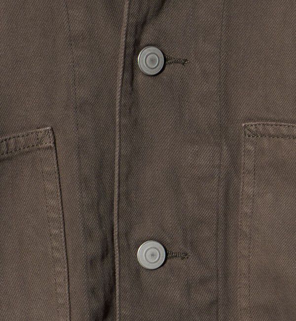 California General Store「＜CGS.＞オーガニック コットン デニム カバーオール ジャケット」|ミリタリー・モッズコート|