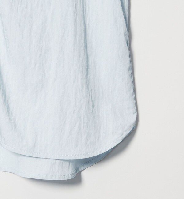 BEAUTY&YOUTH UNITED ARROWS「【WEB限定 Wardrobe DAILY MINIMAL】ラッフル Vネックブラウス ウォッシャブル」|シャツ・ブラウス|