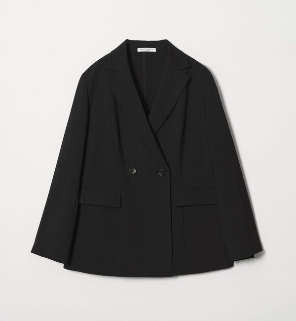 BEAUTY&YOUTH UNITED ARROWS「【WEB限定 Wardrobe DAILY MINIMAL】メランジ ダブルジャケット ウォッシャブル」|テーラードジャケット|
