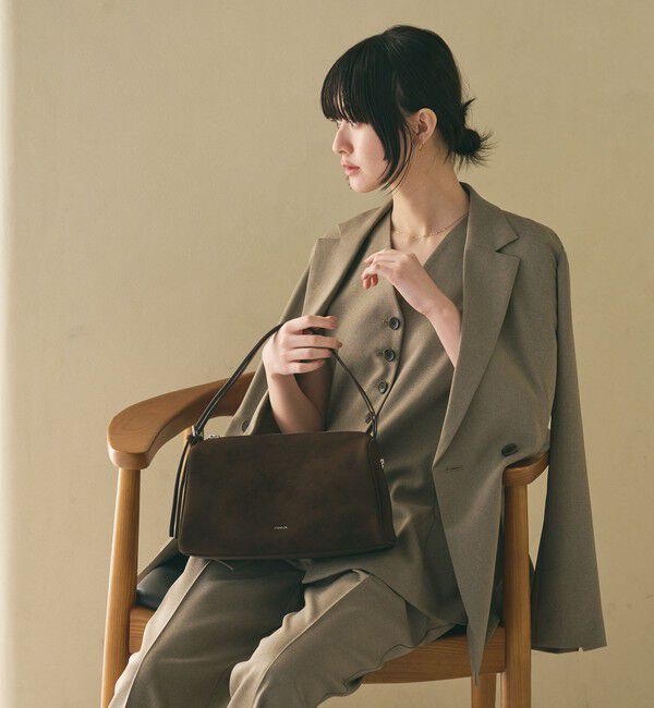 BEAUTY&YOUTH UNITED ARROWS「【WEB限定 Wardrobe DAILY MINIMAL】メランジ ダブルジャケット ウォッシャブル」|テーラードジャケット|