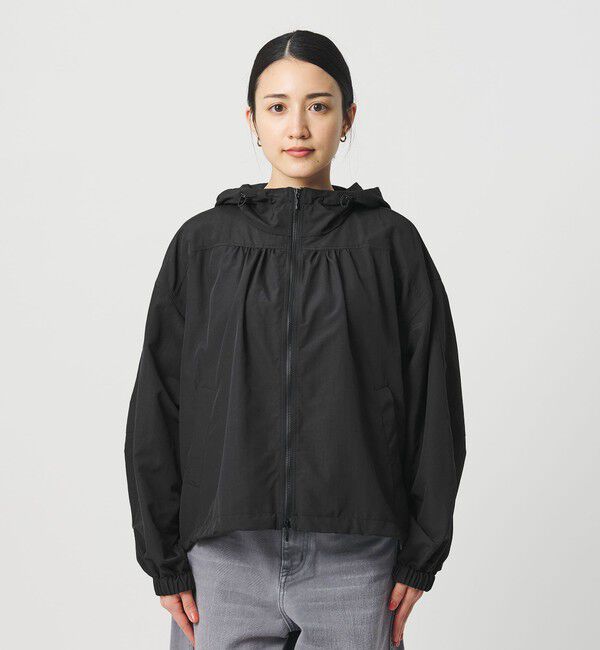 BEAUTY&YOUTH UNITED ARROWS「ナイロン ギャザーフードブルゾン ウォッシャブル」|ブルゾン・スタジャン|