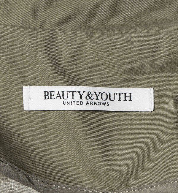 BEAUTY&YOUTH UNITED ARROWS「【WEB限定】コットンナイロン フードブルゾン ウォッシャブル」|ブルゾン・スタジャン|