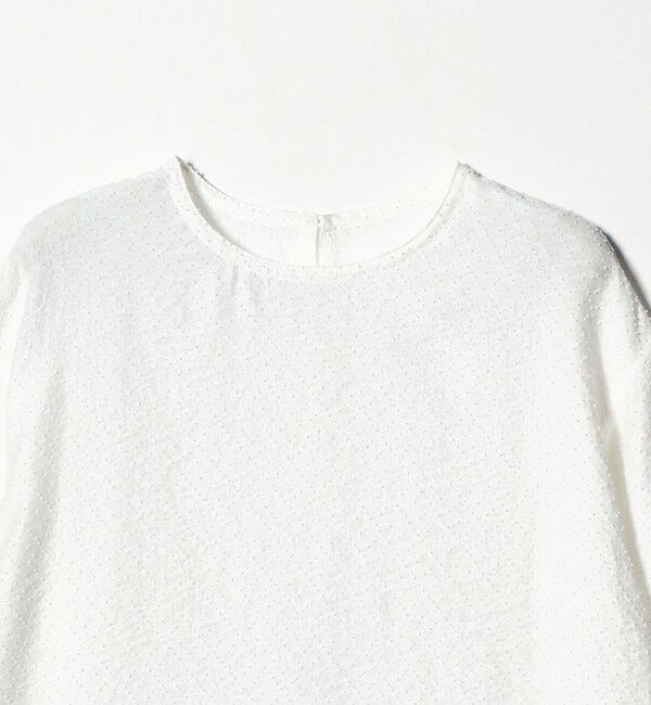 BEAUTY&YOUTH UNITED ARROWS「ピンドット シアージャガード ブラウス ウォッシャブル」|シャツ・ブラウス|