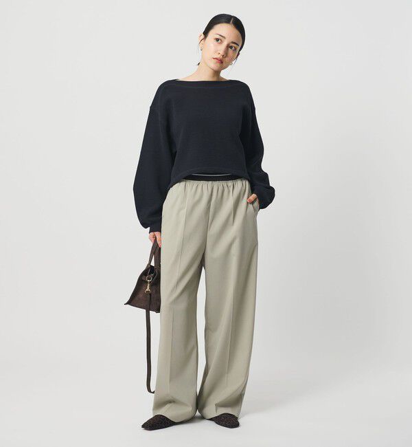 BEAUTY&YOUTH UNITED ARROWS「ラインゴム ワイドパンツ ウォッシャブル」|その他|