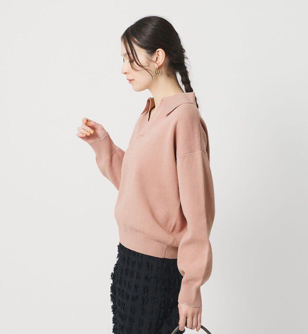 BEAUTY&YOUTH UNITED ARROWS「【WEB限定 Wardrobe DAILY MINIMAL】スキッパーニットプルオーバー ウォッシャブル」|ニット・セーター|