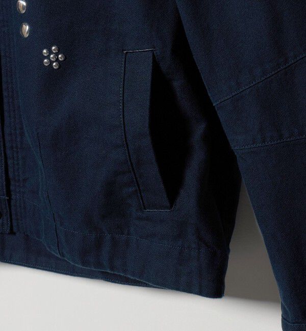 BEAUTY&YOUTH UNITED ARROWS「コットン メタルモチーフ ブルゾン」|ブルゾン・スタジャン|