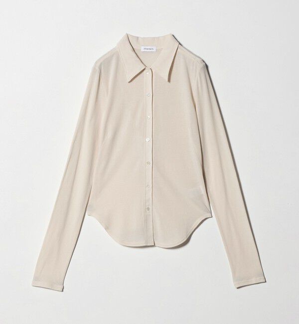 ATTISESSION「＜ATTISESSION＞ジャージー シャツ 」|カーディガン|