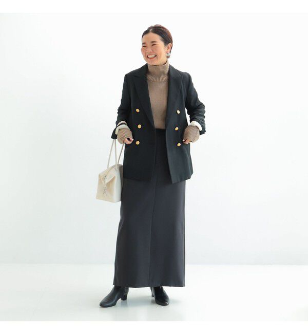 Demi-Luxe BEAMS 「ドライギャバジン ６ボタン ダブルジャケット」|ダッフルコート|