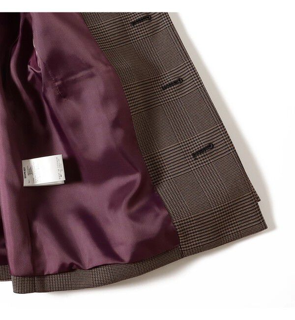 BEAMSBOY「チェック シューティング ジャケット」|テーラードジャケット|