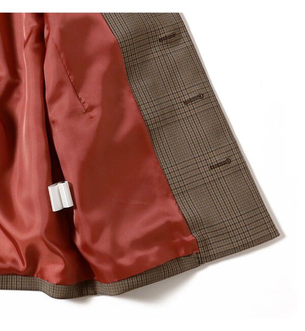 BEAMSBOY「チェック シューティング ジャケット」|テーラードジャケット|