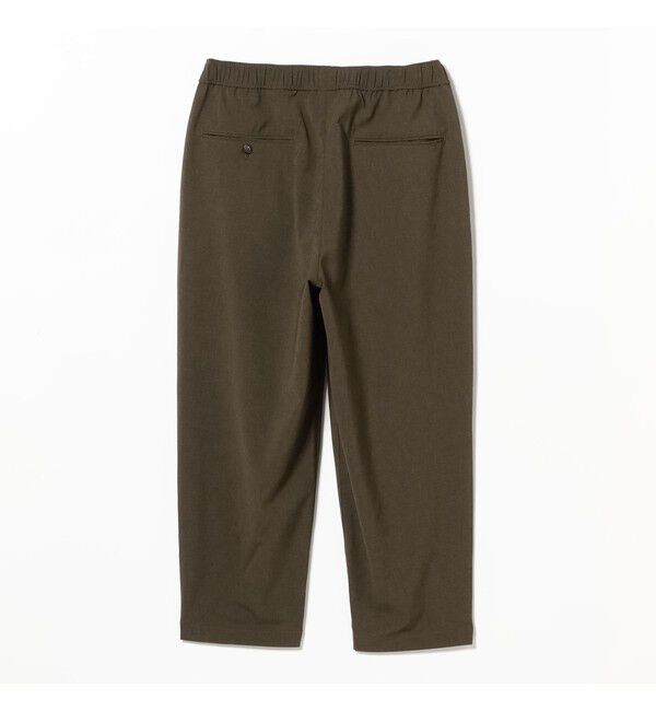 BEAMS「ドライ 2プリーツ イージーパンツ」|チノ|