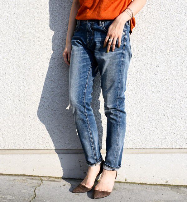 SHIPS for women「【WEB限定】スリム テーパード デニム」|その他|