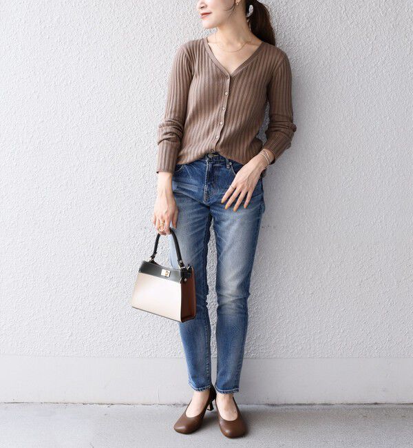 SHIPS for women「【WEB限定】スリム テーパード デニム」|その他|