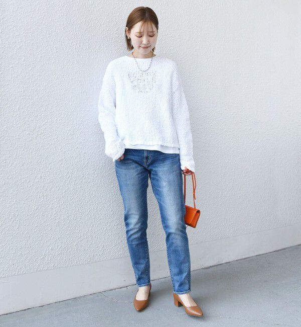 SHIPS for women「【WEB限定】スリム テーパード デニム」|その他|