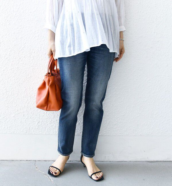 SHIPS for women「【WEB限定】スリム テーパード デニム」|その他|
