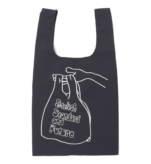 SHIPS for women「BRING&times;SHIPS ECOバッグ 小」|エコバッグ|ネイビー