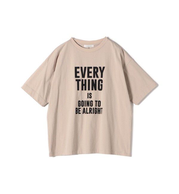 SHIPS for women「【SHIPS別注】81BRANCA:5分袖 ロゴ TEE 24SS 」|Tシャツ・カットソー|