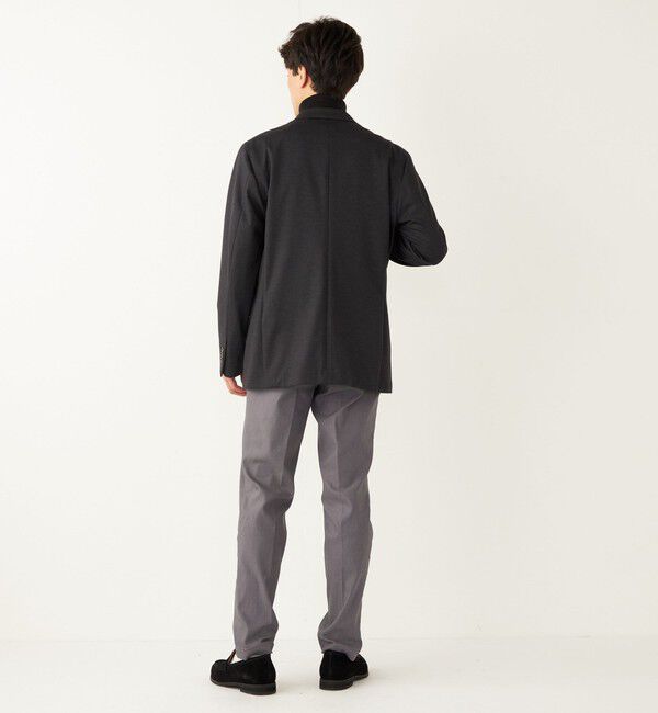 SHIPS Colors 「SHIPS Colors: AVANT  ウールライク ジャージー ジャケット (セットアップ対応)」|テーラードジャケット|