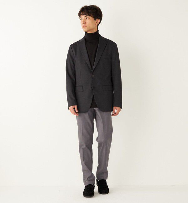 SHIPS Colors 「SHIPS Colors: AVANT  ウールライク ジャージー ジャケット (セットアップ対応)」|テーラードジャケット|