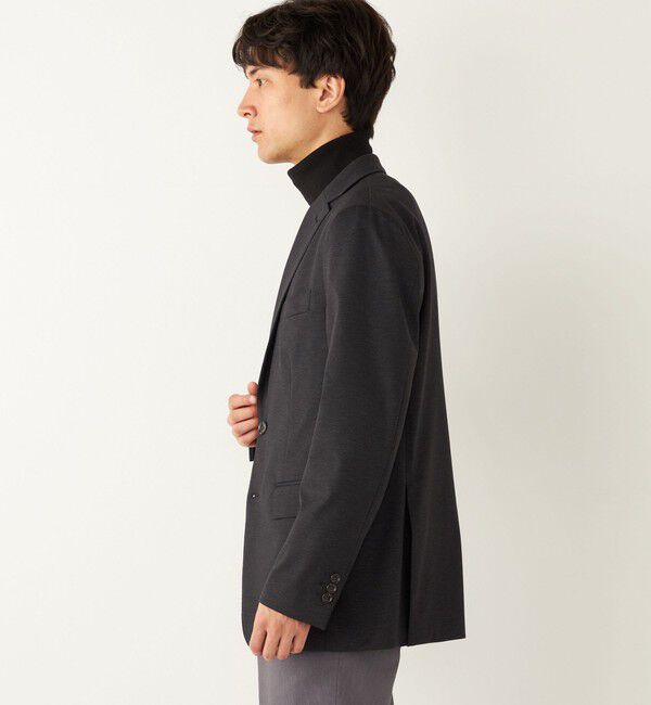 SHIPS Colors 「SHIPS Colors: AVANT  ウールライク ジャージー ジャケット (セットアップ対応)」|テーラードジャケット|