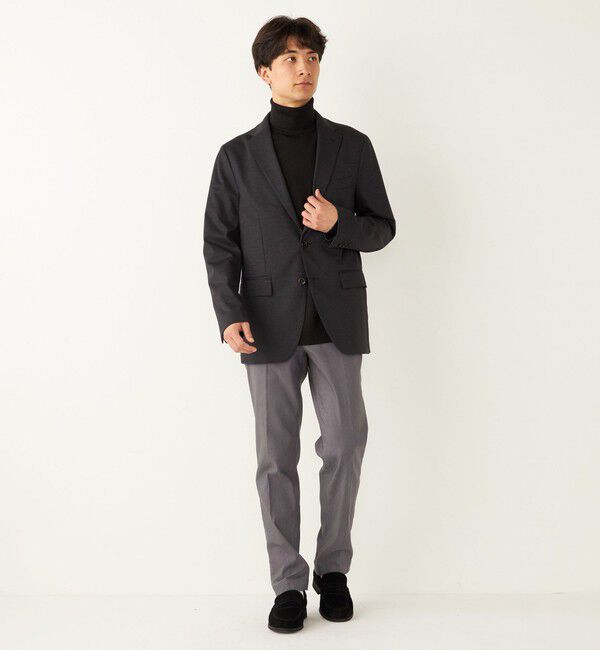 SHIPS Colors 「SHIPS Colors: AVANT  ウールライク ジャージー ジャケット (セットアップ対応)」|テーラードジャケット|