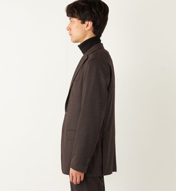 SHIPS Colors 「SHIPS Colors: AVANT  ウールライク ジャージー ジャケット (セットアップ対応)」|テーラードジャケット|