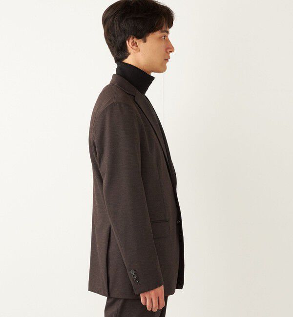 SHIPS Colors 「SHIPS Colors: AVANT  ウールライク ジャージー ジャケット (セットアップ対応)」|テーラードジャケット|