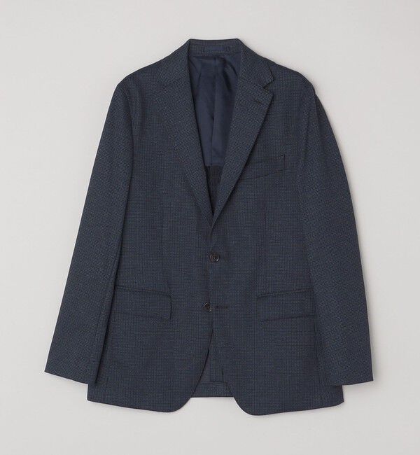 SHIPS Colors 「SHIPS Colors: AVANT  ウールライク ジャージー ジャケット (セットアップ対応)」|テーラードジャケット|コバルトブルー