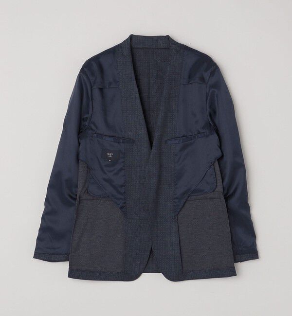 SHIPS Colors 「SHIPS Colors: AVANT  ウールライク ジャージー ジャケット (セットアップ対応)」|テーラードジャケット|