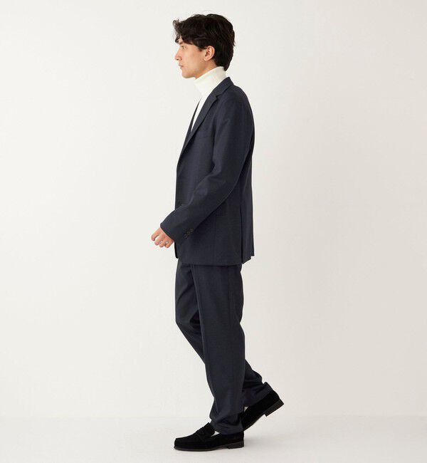 SHIPS Colors 「SHIPS Colors: AVANT  ウールライク ジャージー ジャケット (セットアップ対応)」|テーラードジャケット|