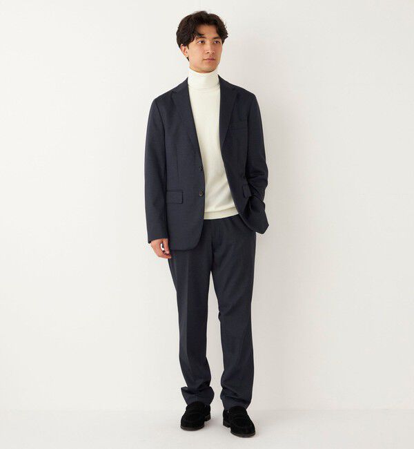 SHIPS Colors 「SHIPS Colors: AVANT  ウールライク ジャージー ジャケット (セットアップ対応)」|テーラードジャケット|
