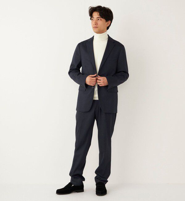 SHIPS Colors 「SHIPS Colors: AVANT  ウールライク ジャージー ジャケット (セットアップ対応)」|テーラードジャケット|
