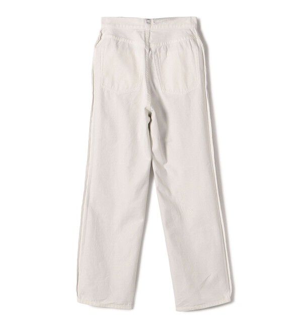 SHIPS for women「〈洗濯機可能〉箔プリント ストレート フィット デニムパンツ 24SS ◇」|デニム|