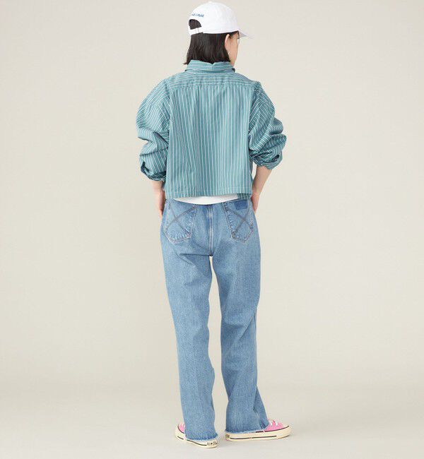 SHIPS for women「SHIPS NINE CASE:〈手洗い可能〉カットオフ デニム◇」|デニム|