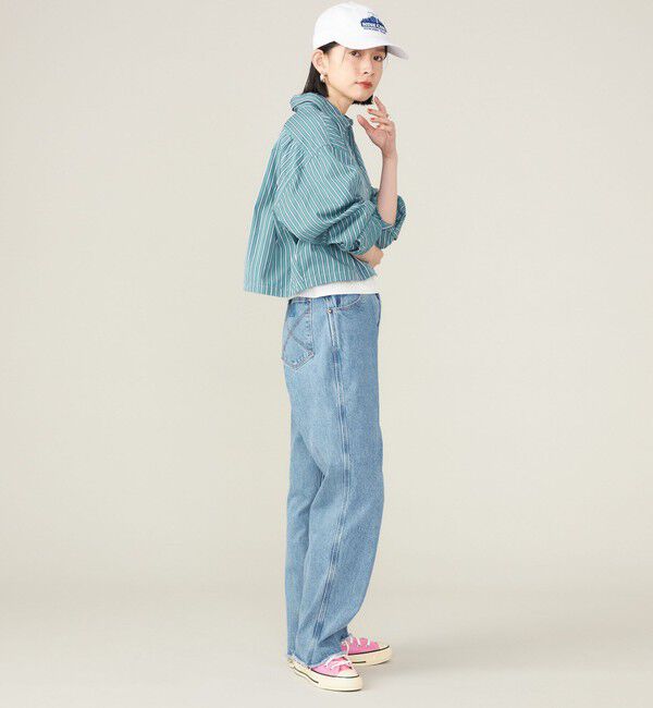 SHIPS for women「SHIPS NINE CASE:〈手洗い可能〉カットオフ デニム◇」|デニム|