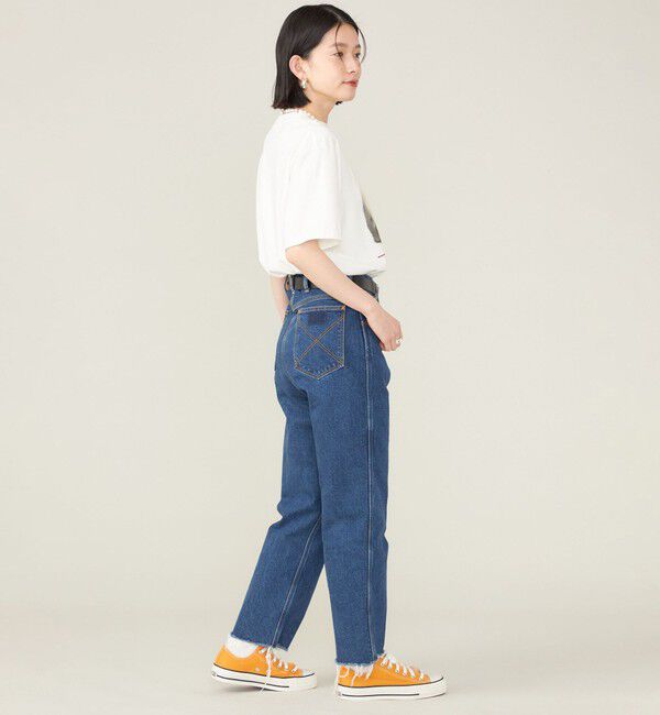 SHIPS for women「SHIPS NINE CASE:〈手洗い可能〉カットオフ デニム◇」|デニム|