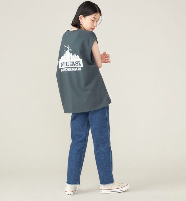 SHIPS for women「SHIPS NINE CASE:〈手洗い可能〉カットオフ デニム◇」|デニム|