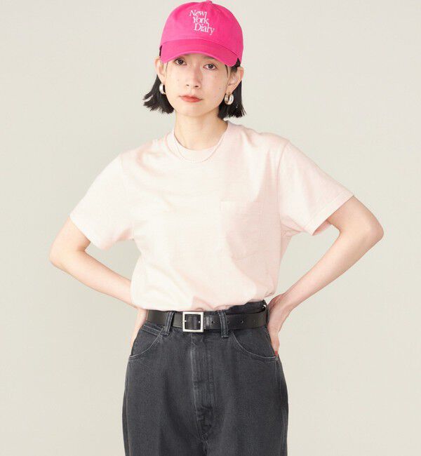 SHIPS for women「SHIPS NINE CASE:ポケット TEE ◇」|Tシャツ・カットソー|