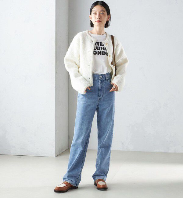 SHIPS for women「〈手洗い可能〉メタル釦 パイル ジャケット」|その他|